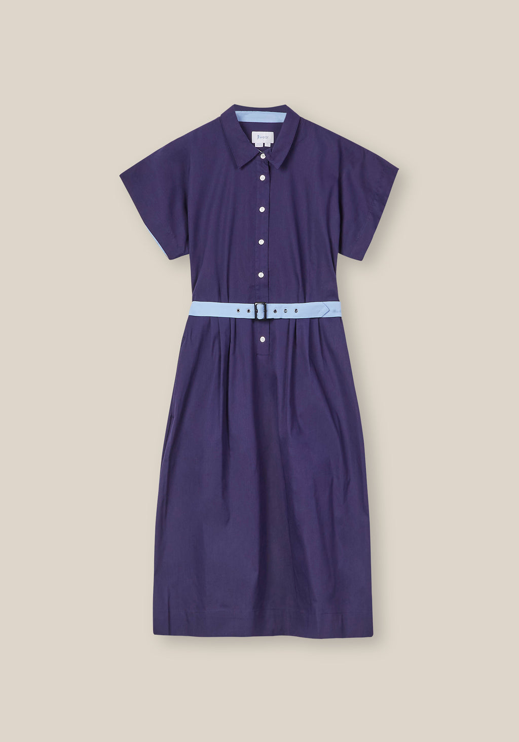 Polly Dress - Navy
