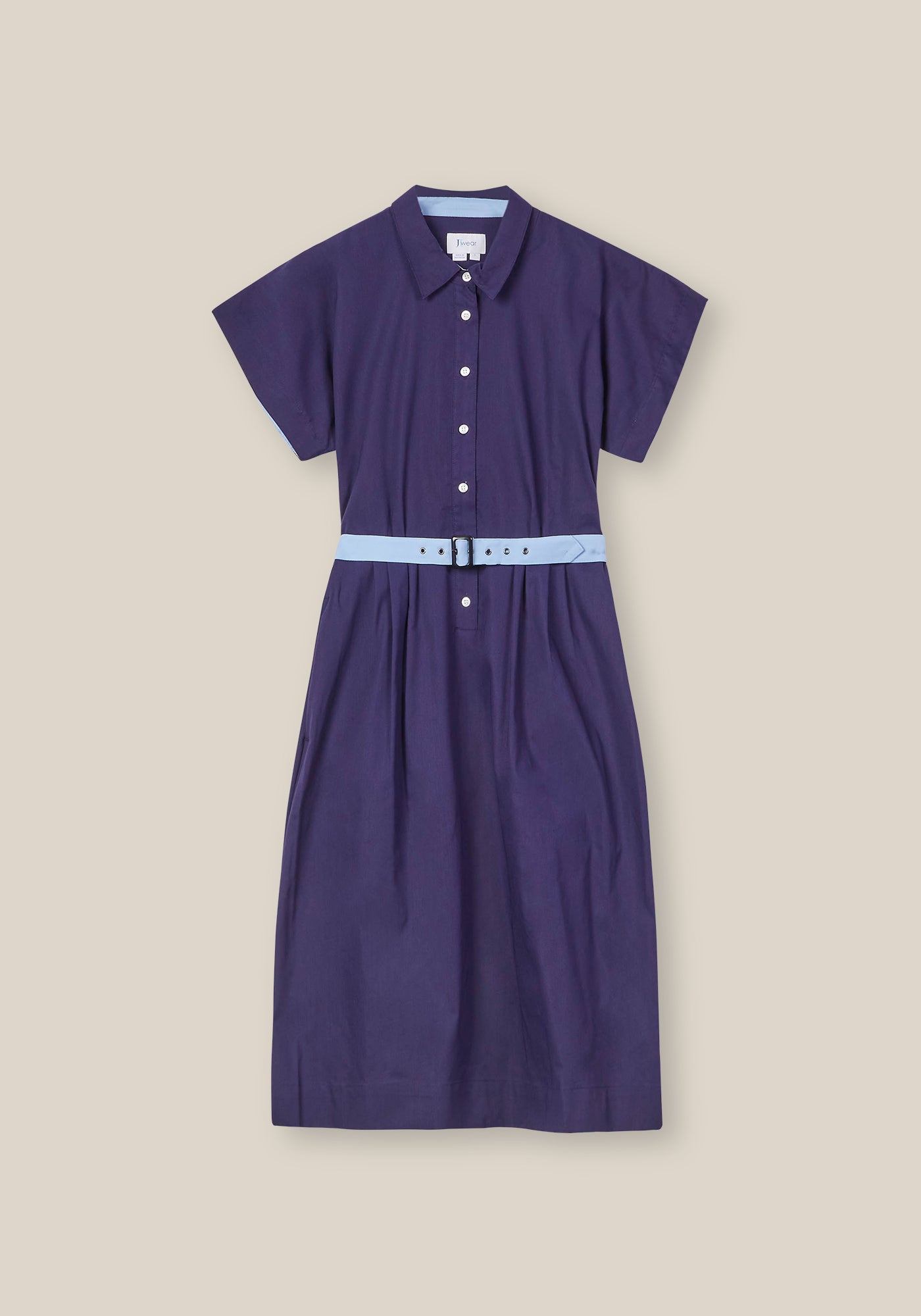 Polly Dress - Navy