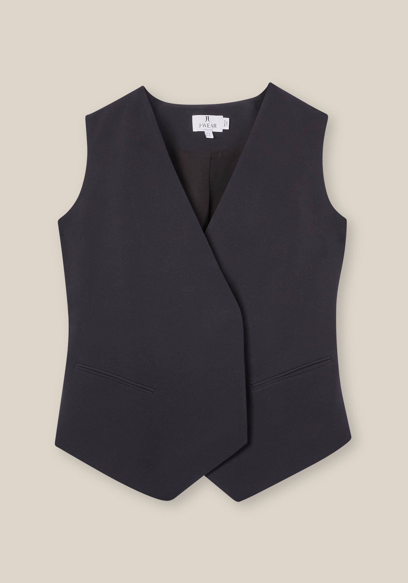 Seattle Waistcoat - Black