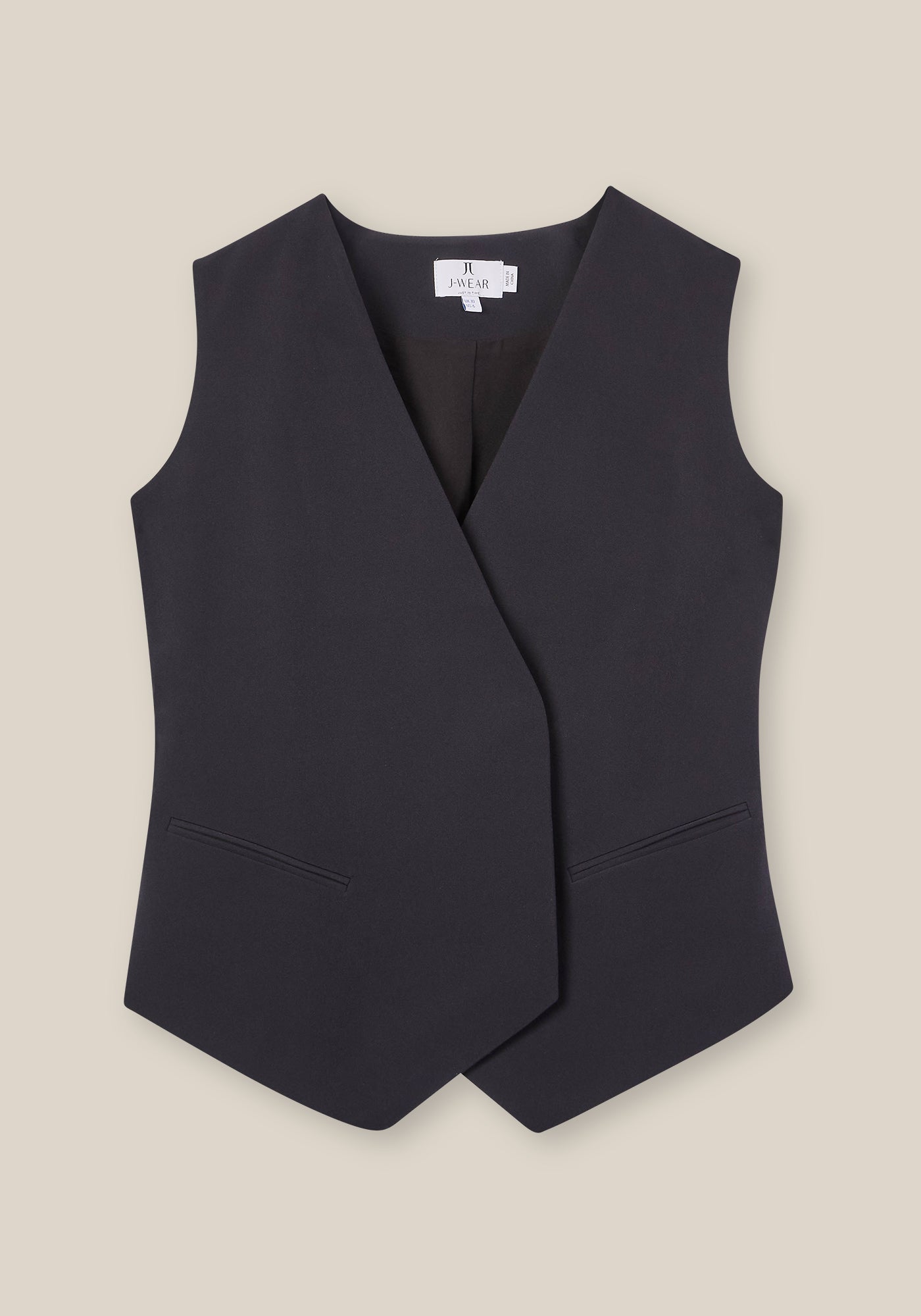 Seattle Waistcoat - Black