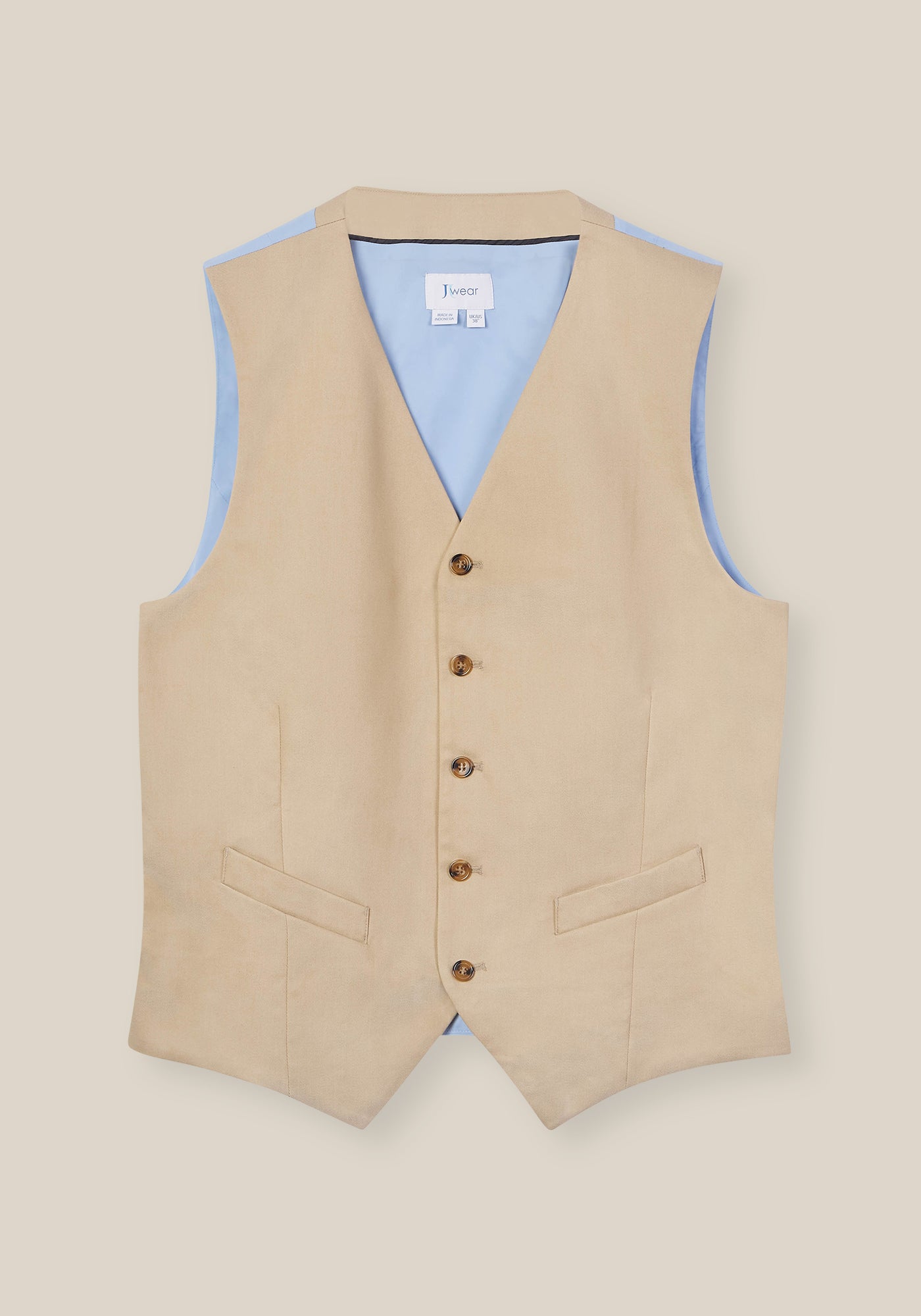 Scott Waistcoat - Beige