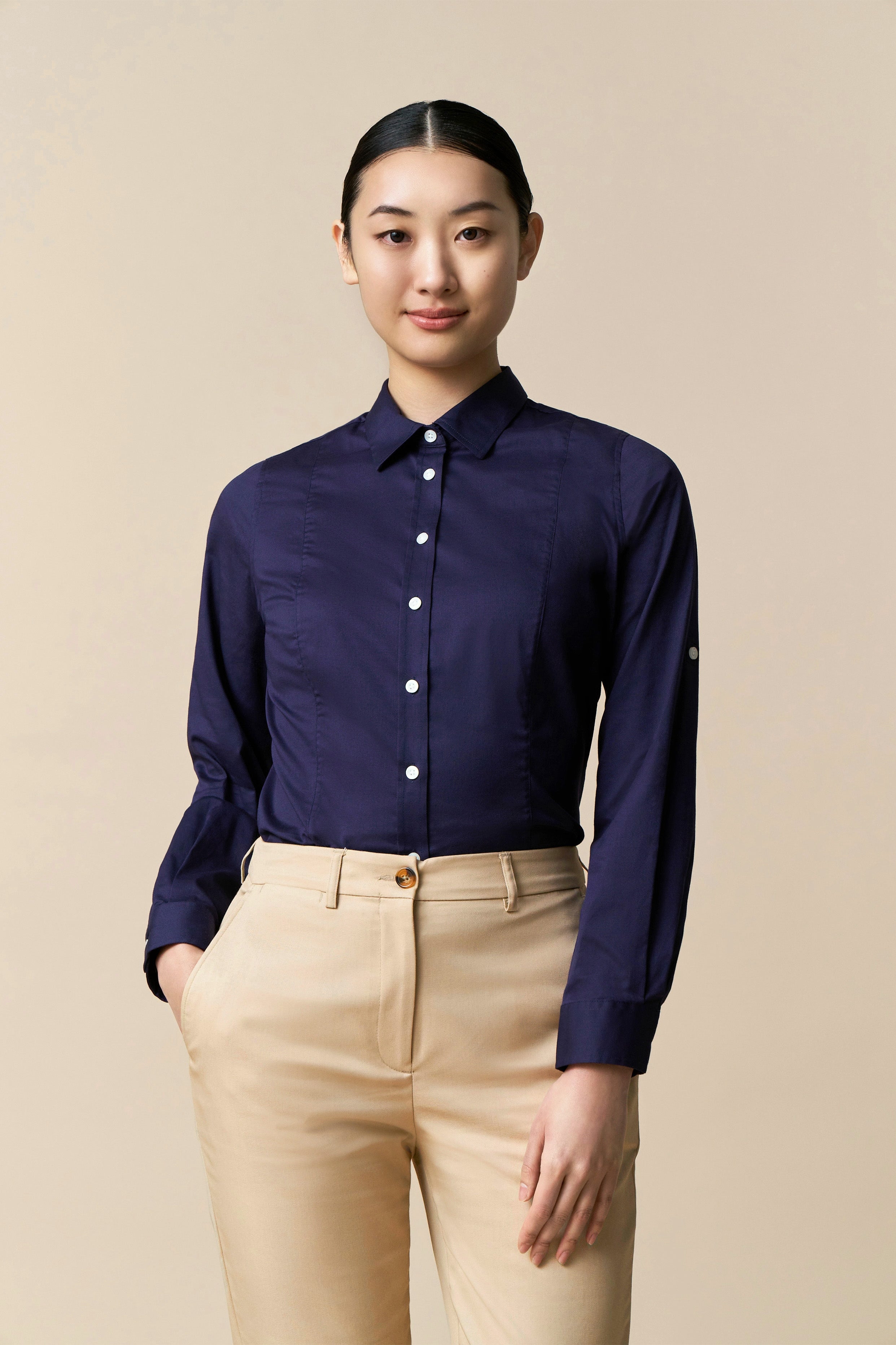 Christiana Shirt - Navy