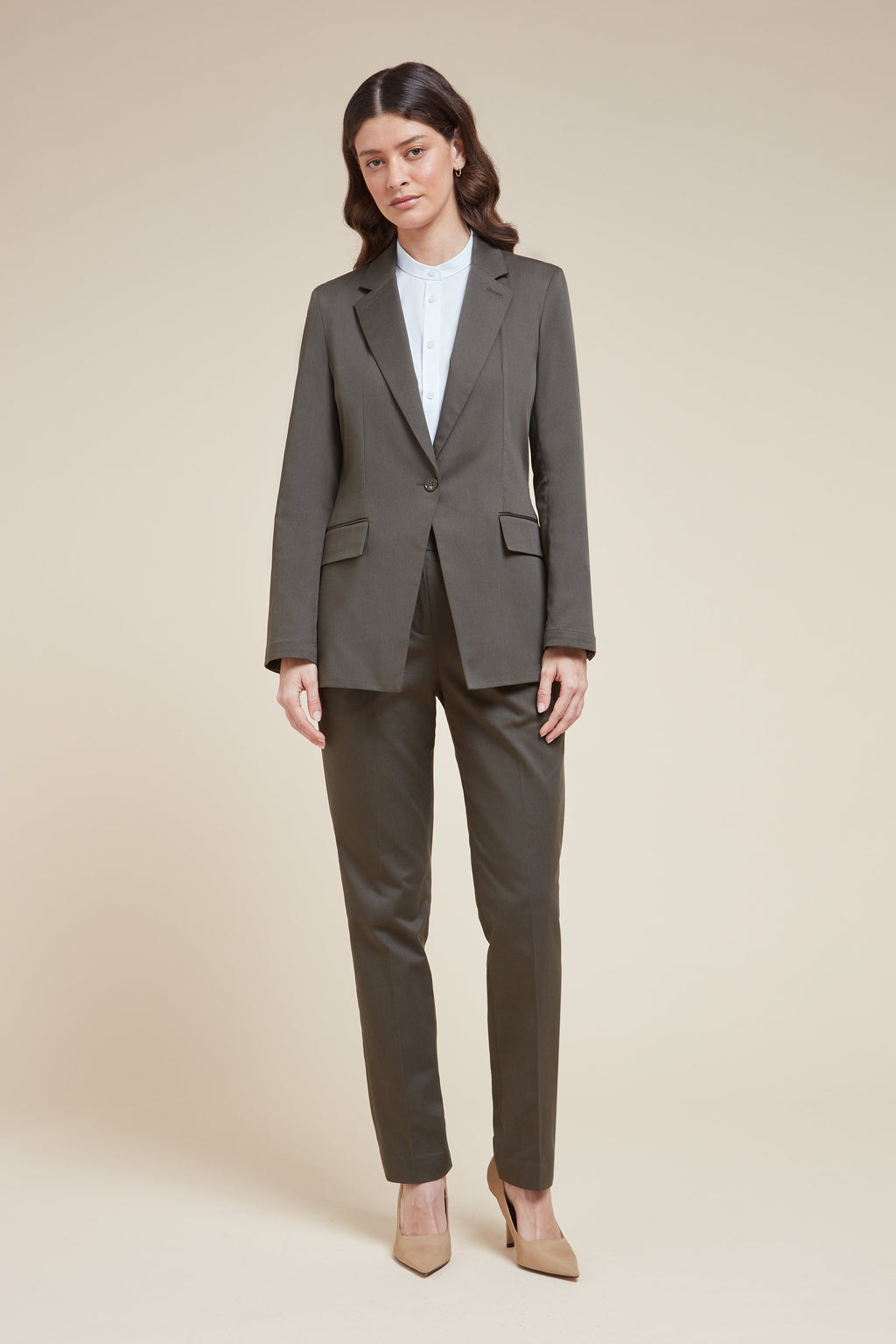 Frankfurt Jacket - Olive Khaki