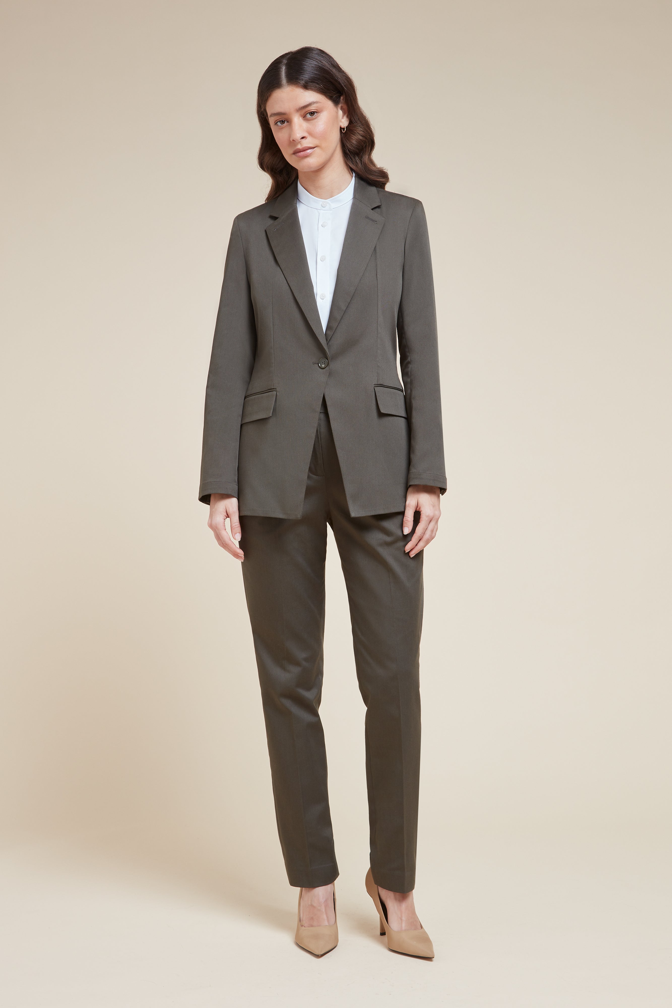 Frankfurt Jacket - Olive Khaki