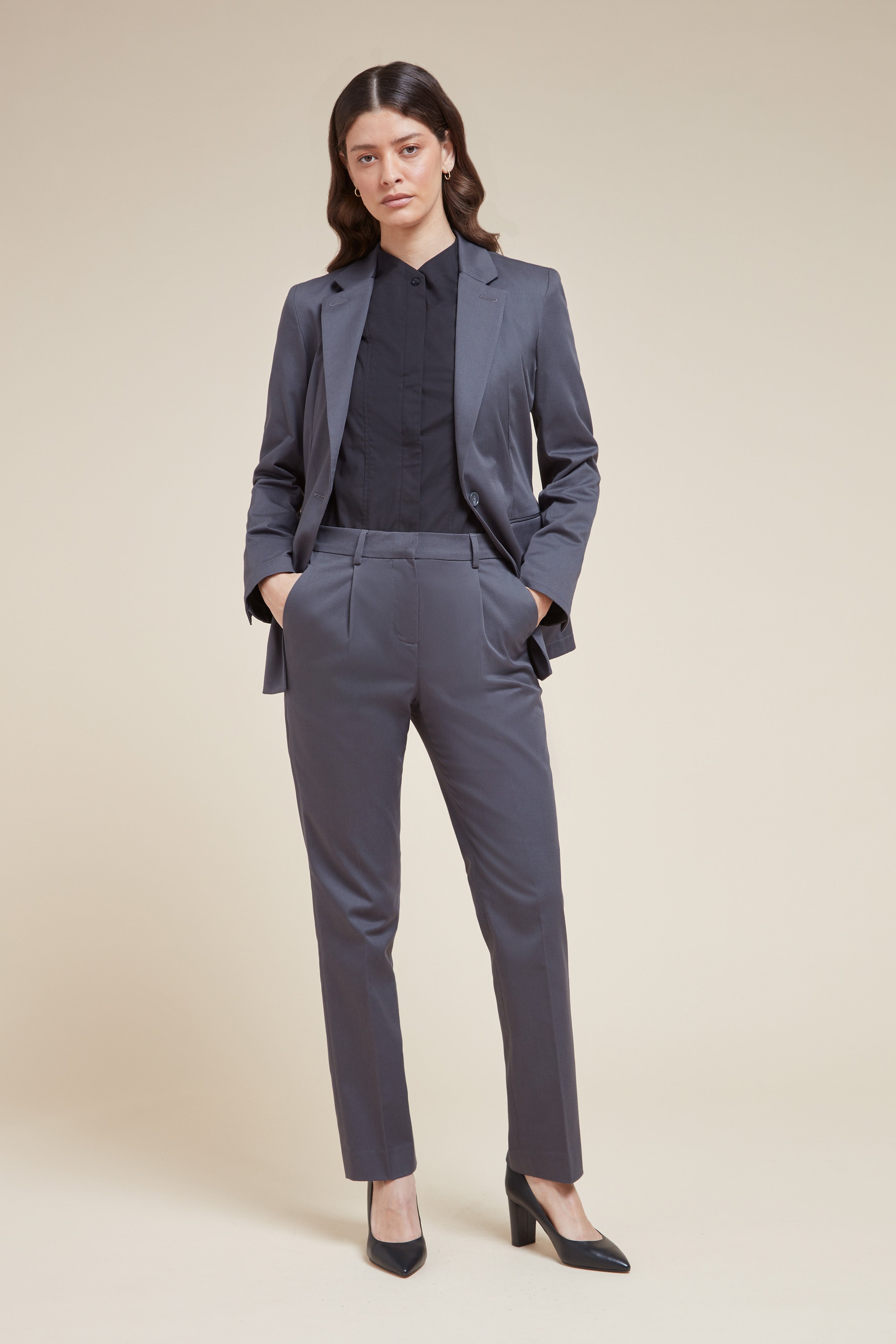 London Trouser - Slate Grey