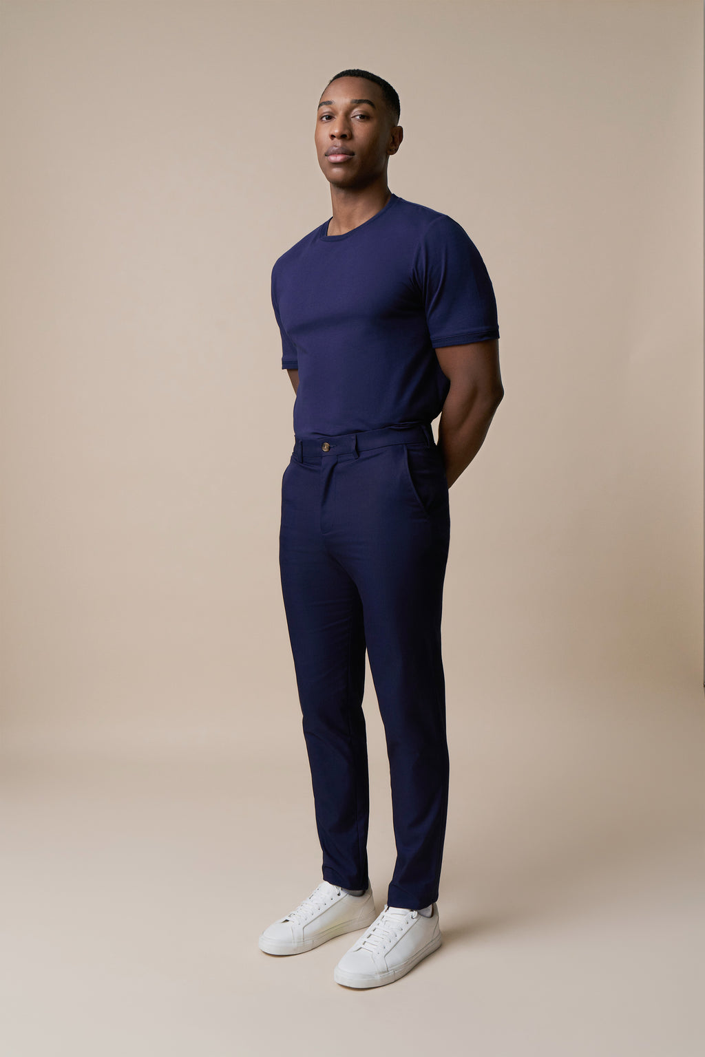 Attenborough Chino - Navy