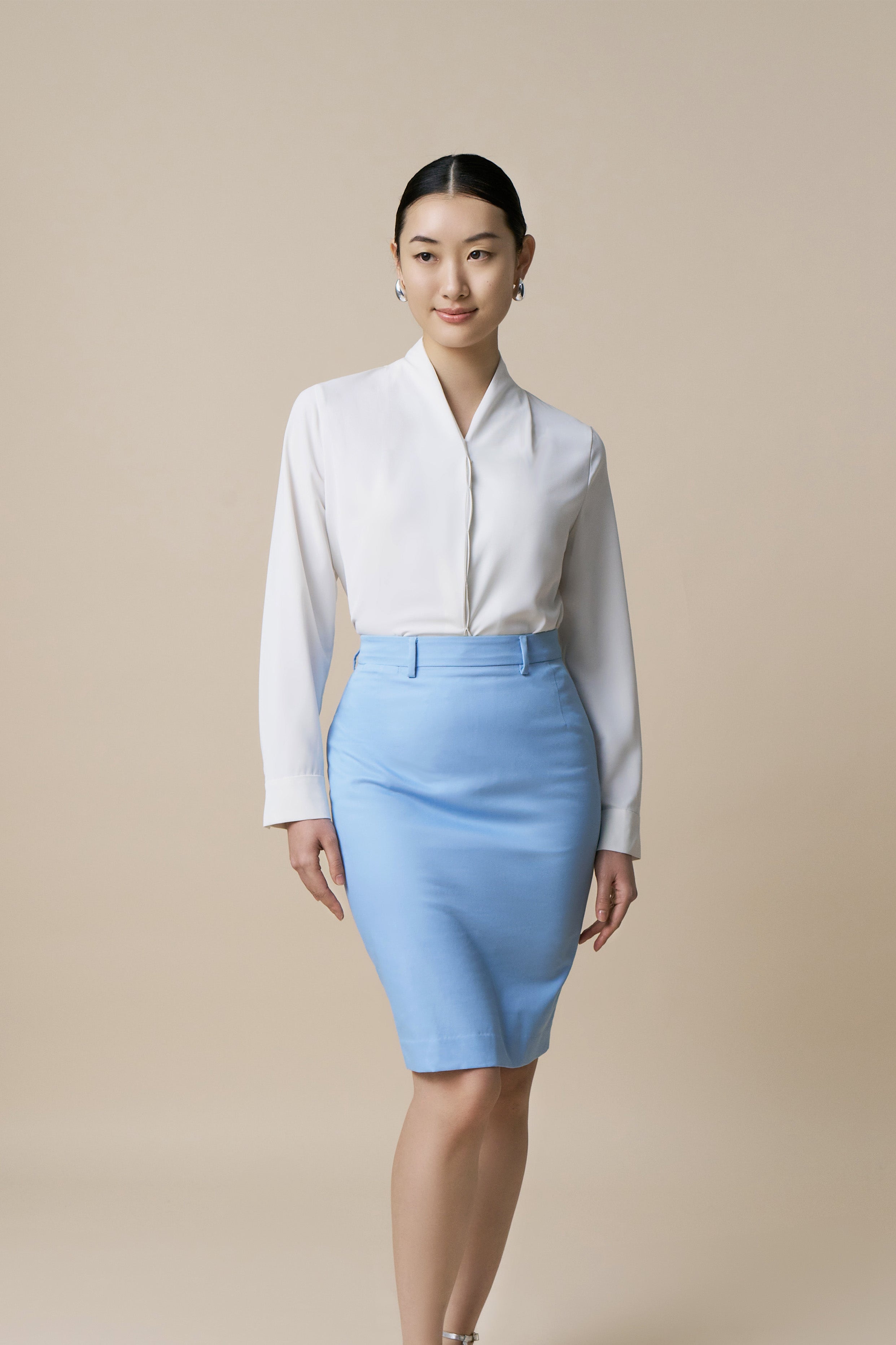 Vivienne Skirt - Sky Blue