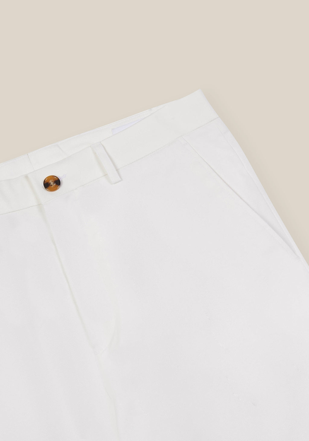 Attenborough Chino - White