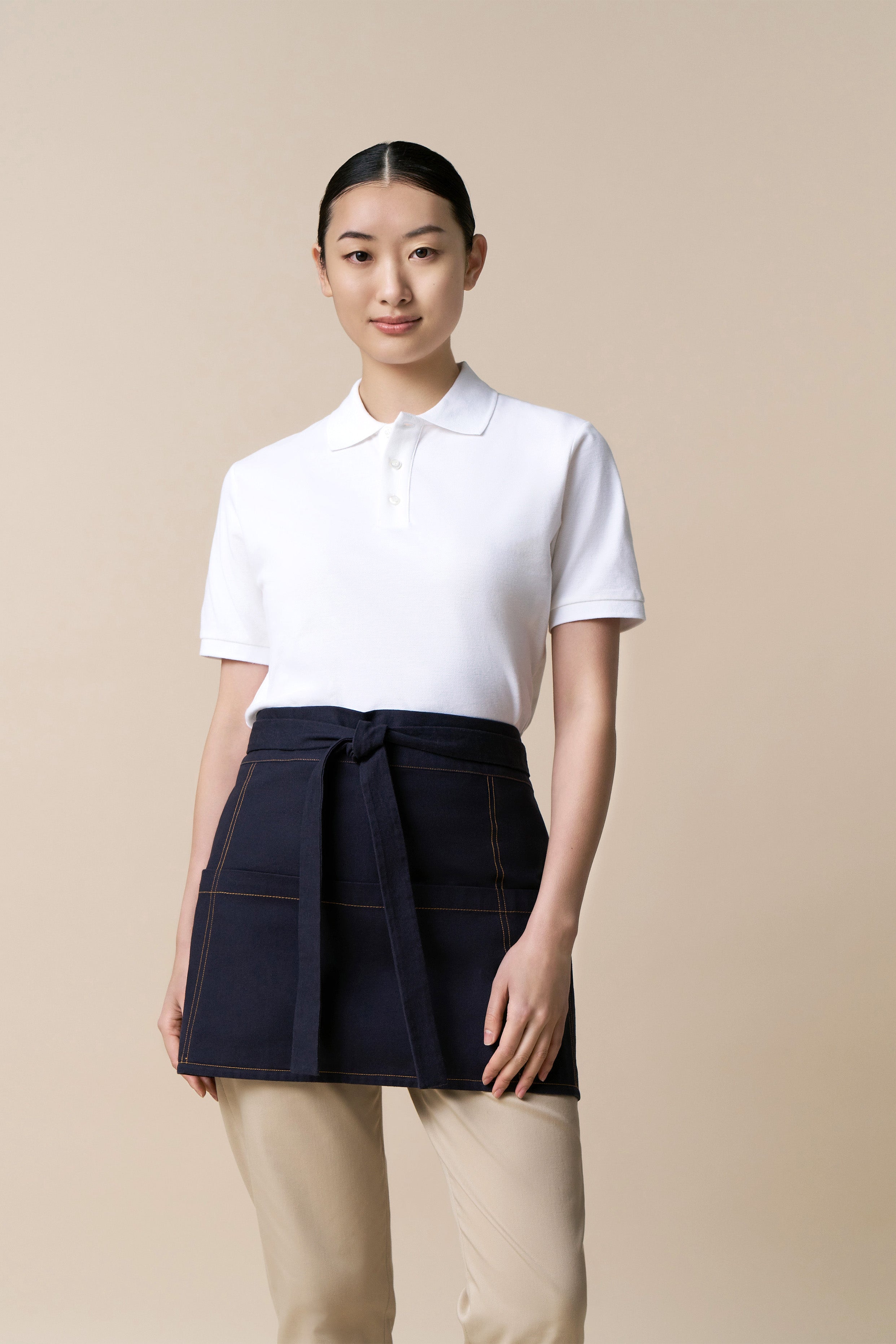 Chestnut Short Apron - Navy