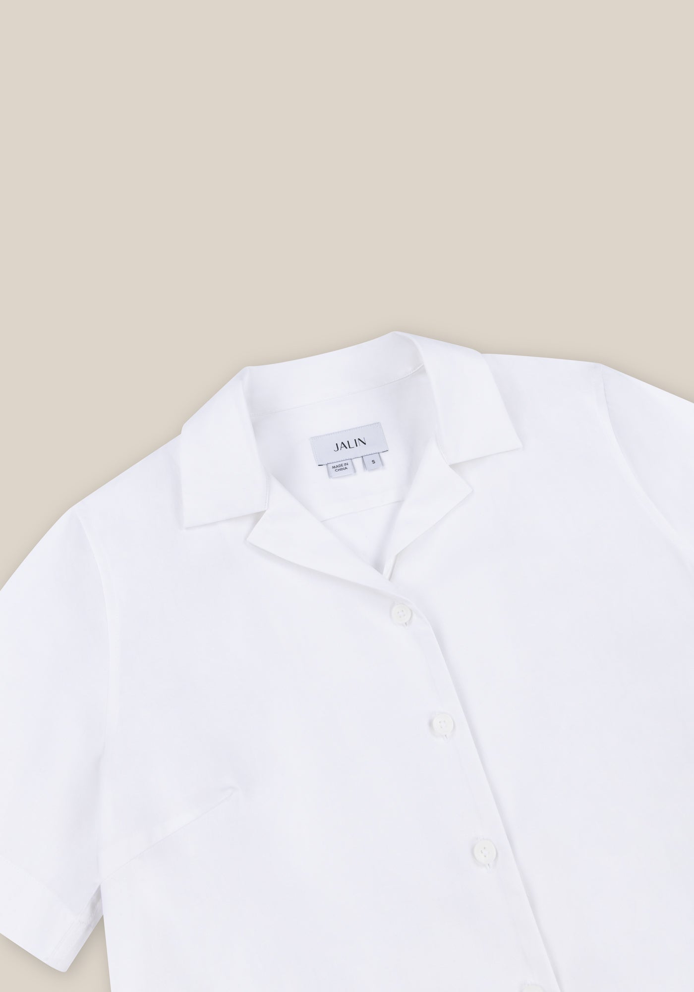 Beech Cuban Shirt - White