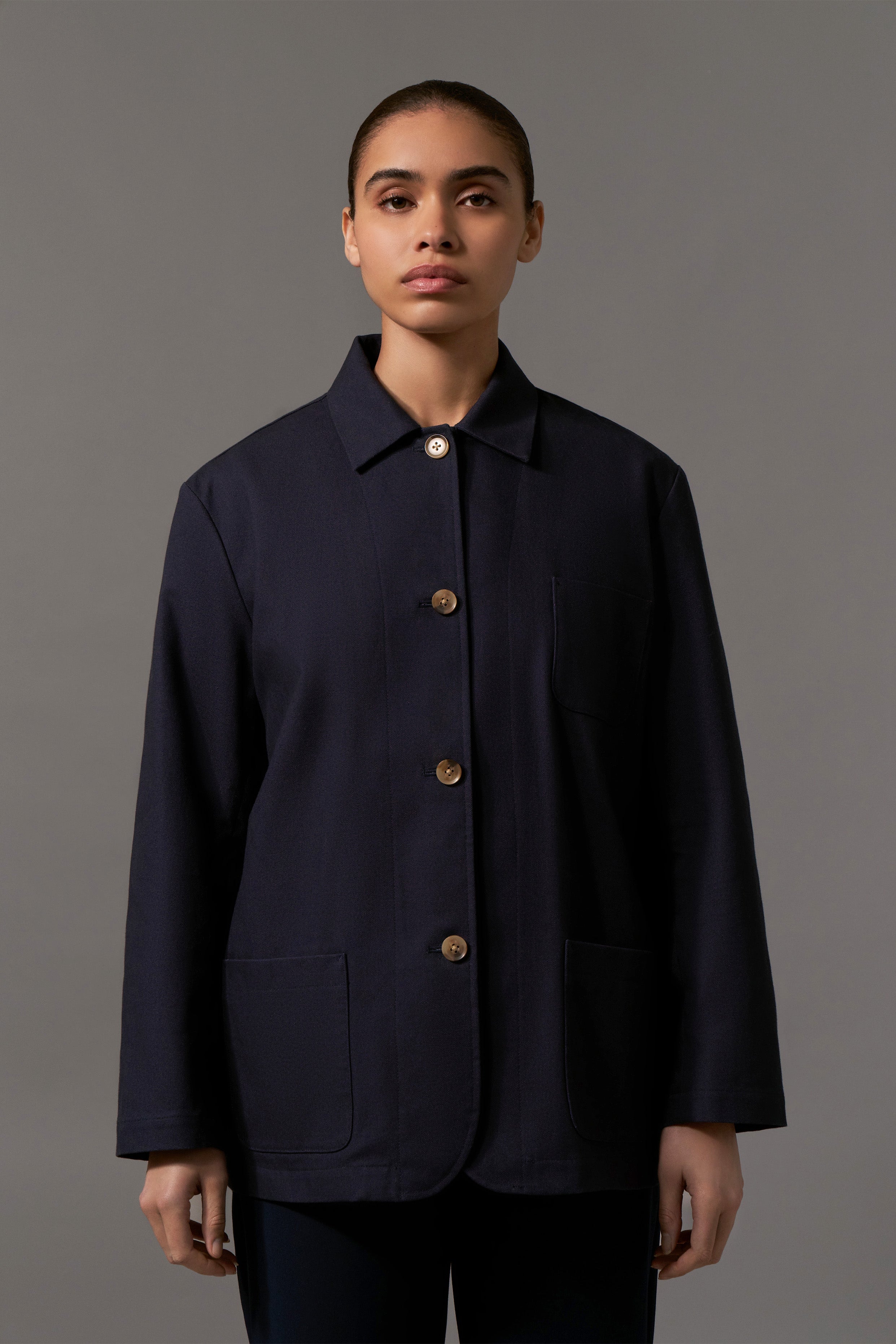 Rosewood Chore Jacket - Navy