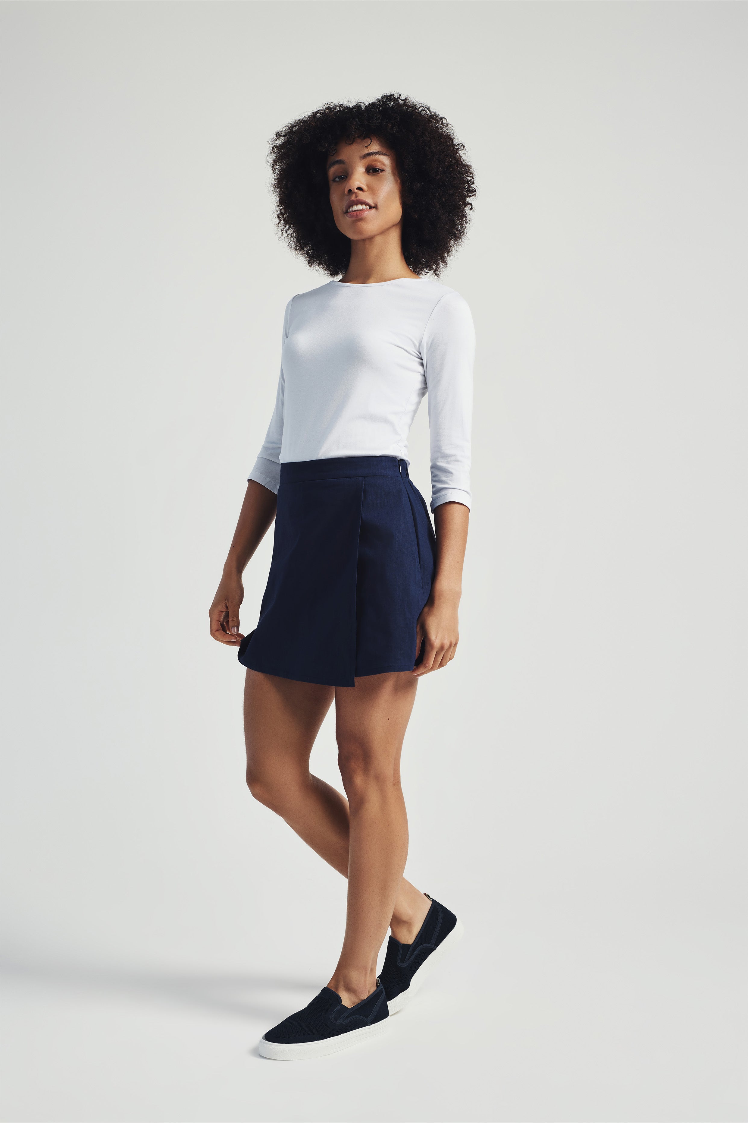 Tidal Skort - Navy