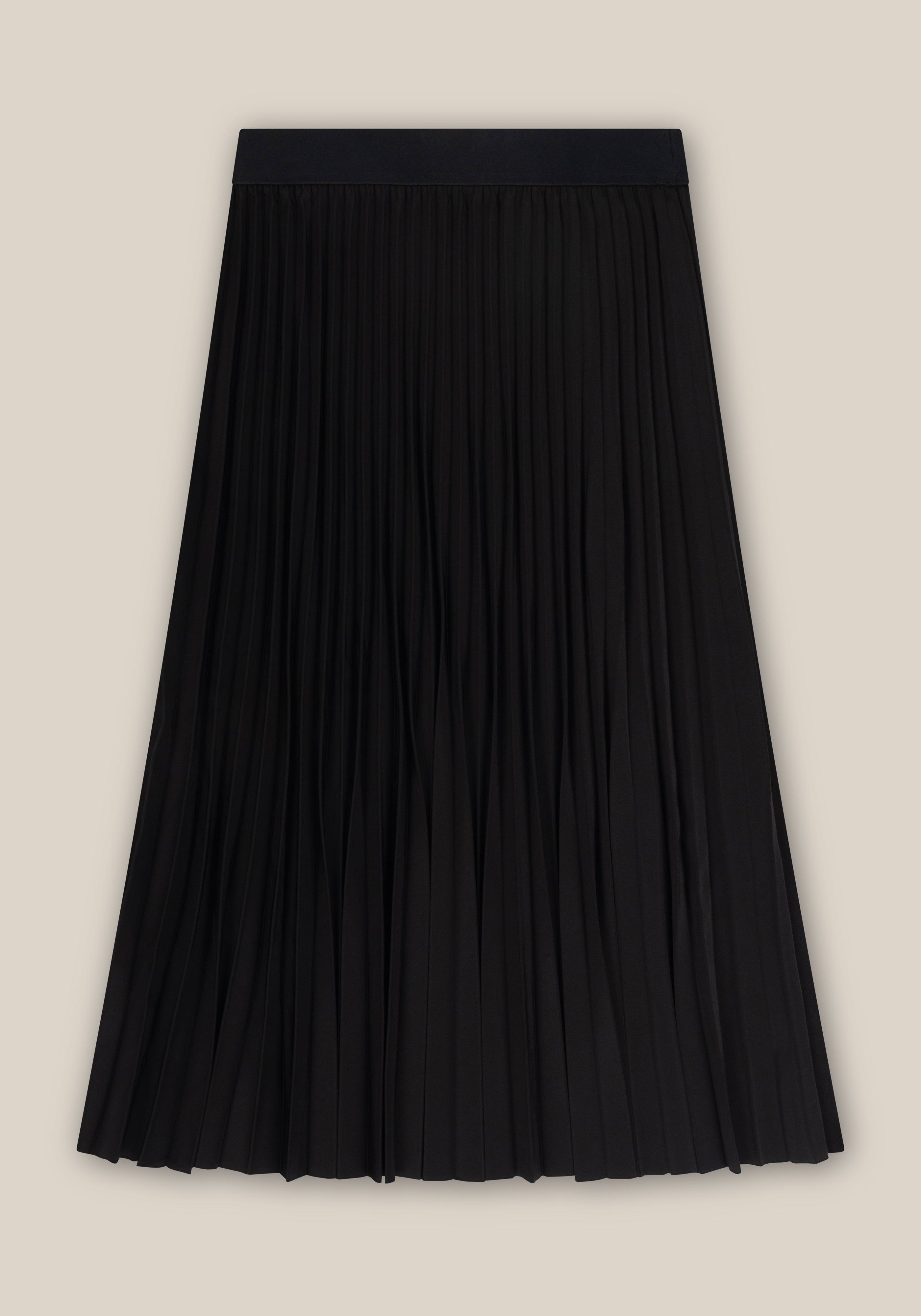 Lily Pleated Skirt - Black