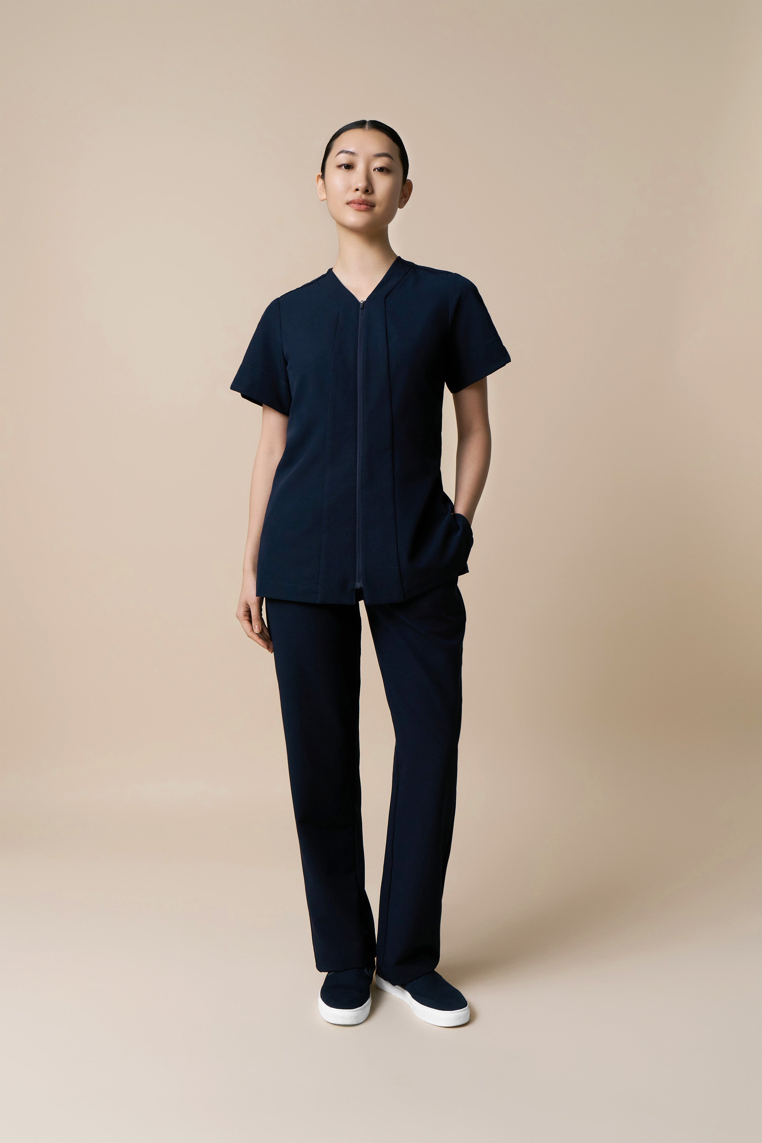 Palm Relaxed Fit Trouser - Navy