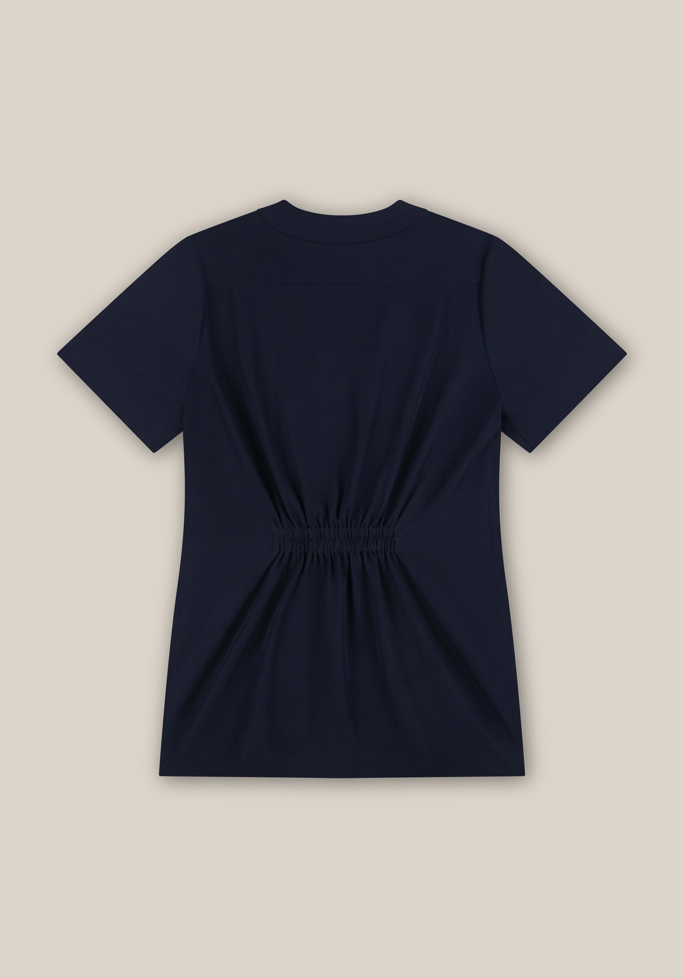 Lotus Zip Through Tunic - Navy