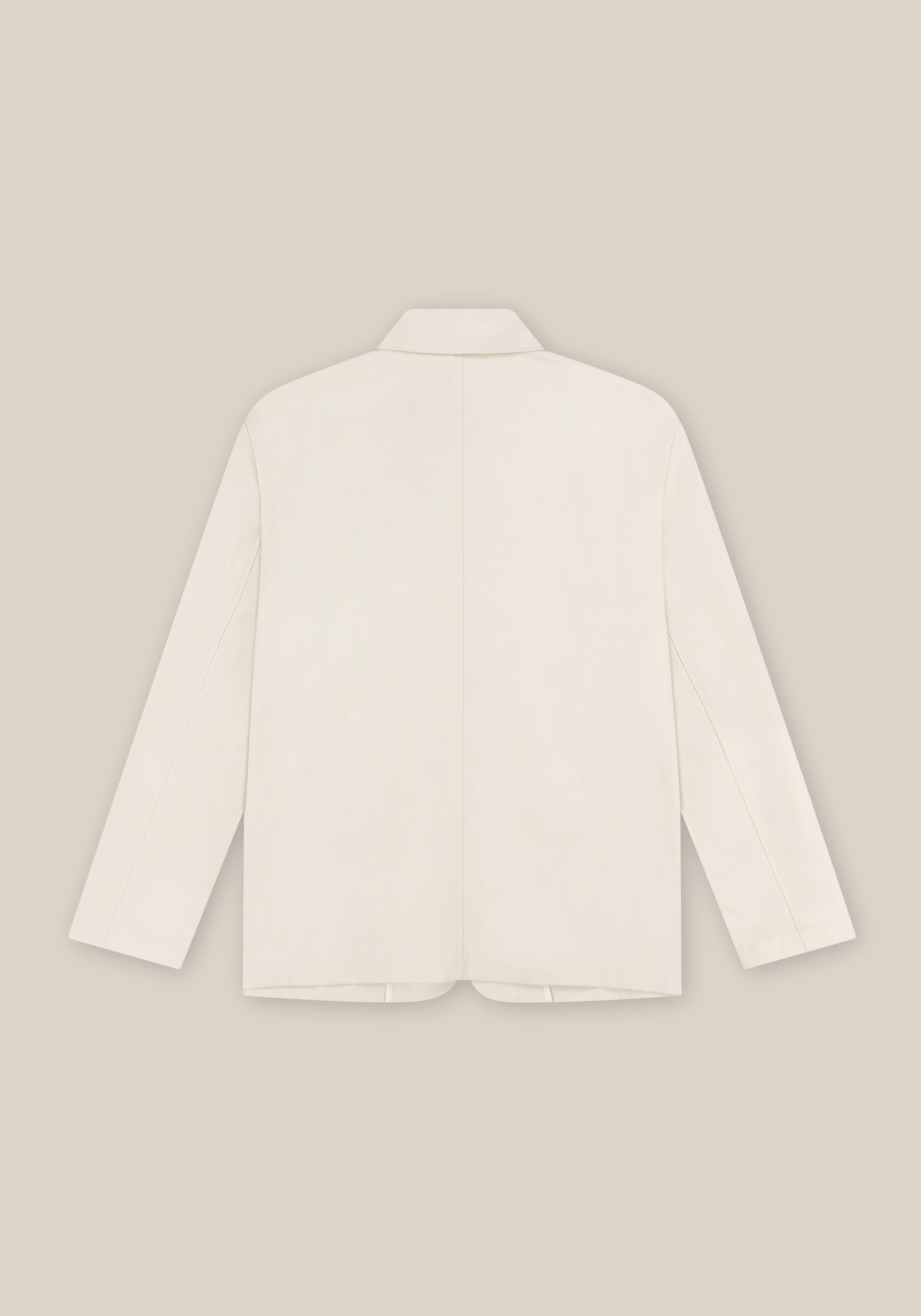 Raffia Chore Jacket - Ecru