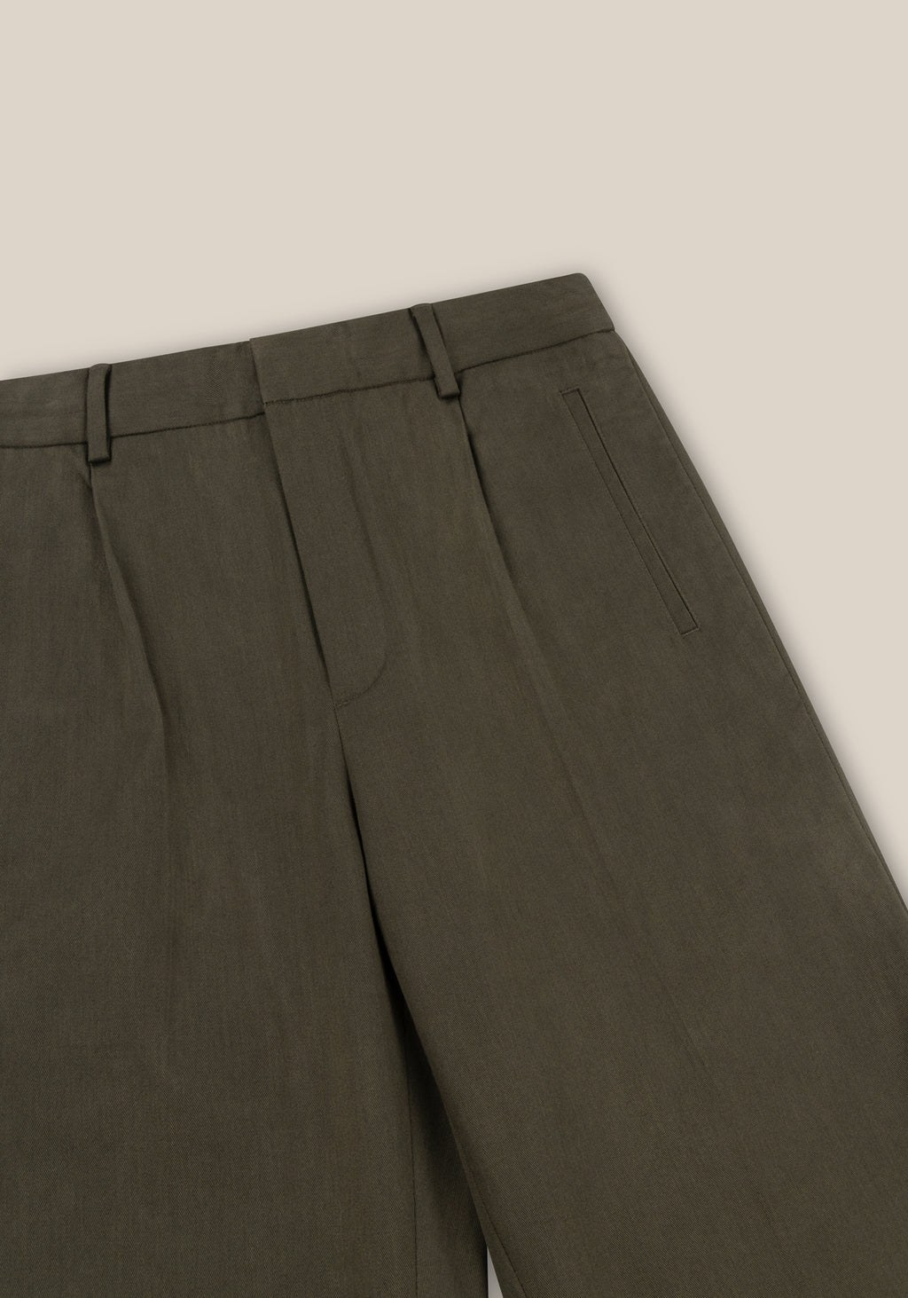 Edinburgh Trouser - Olive Khaki