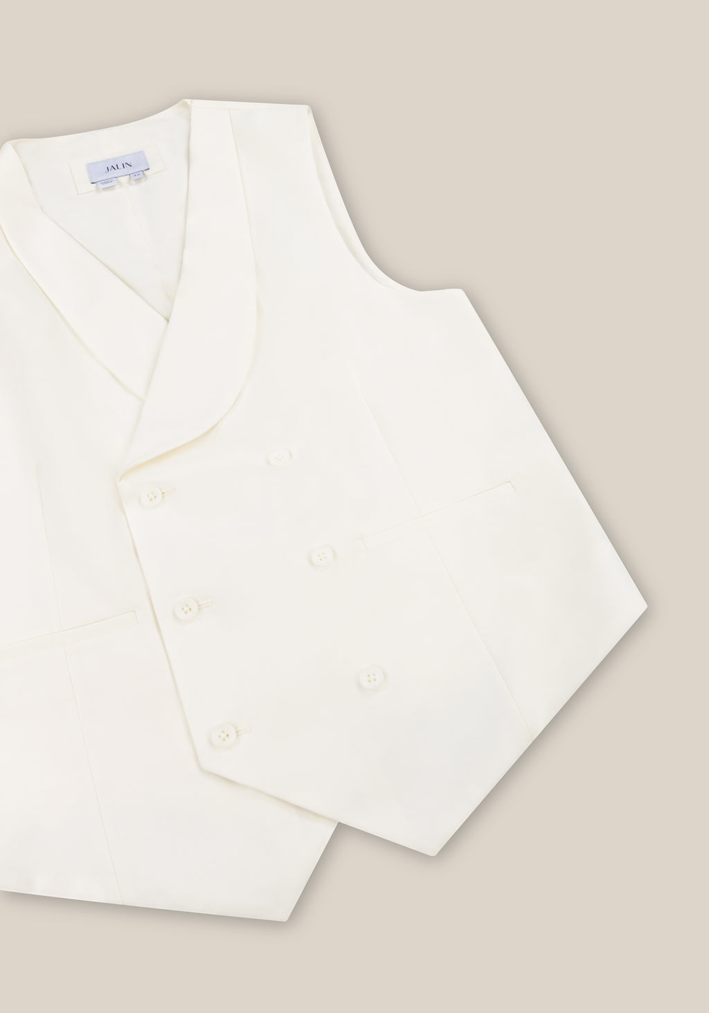 Juniper Waistcoat - Ivory