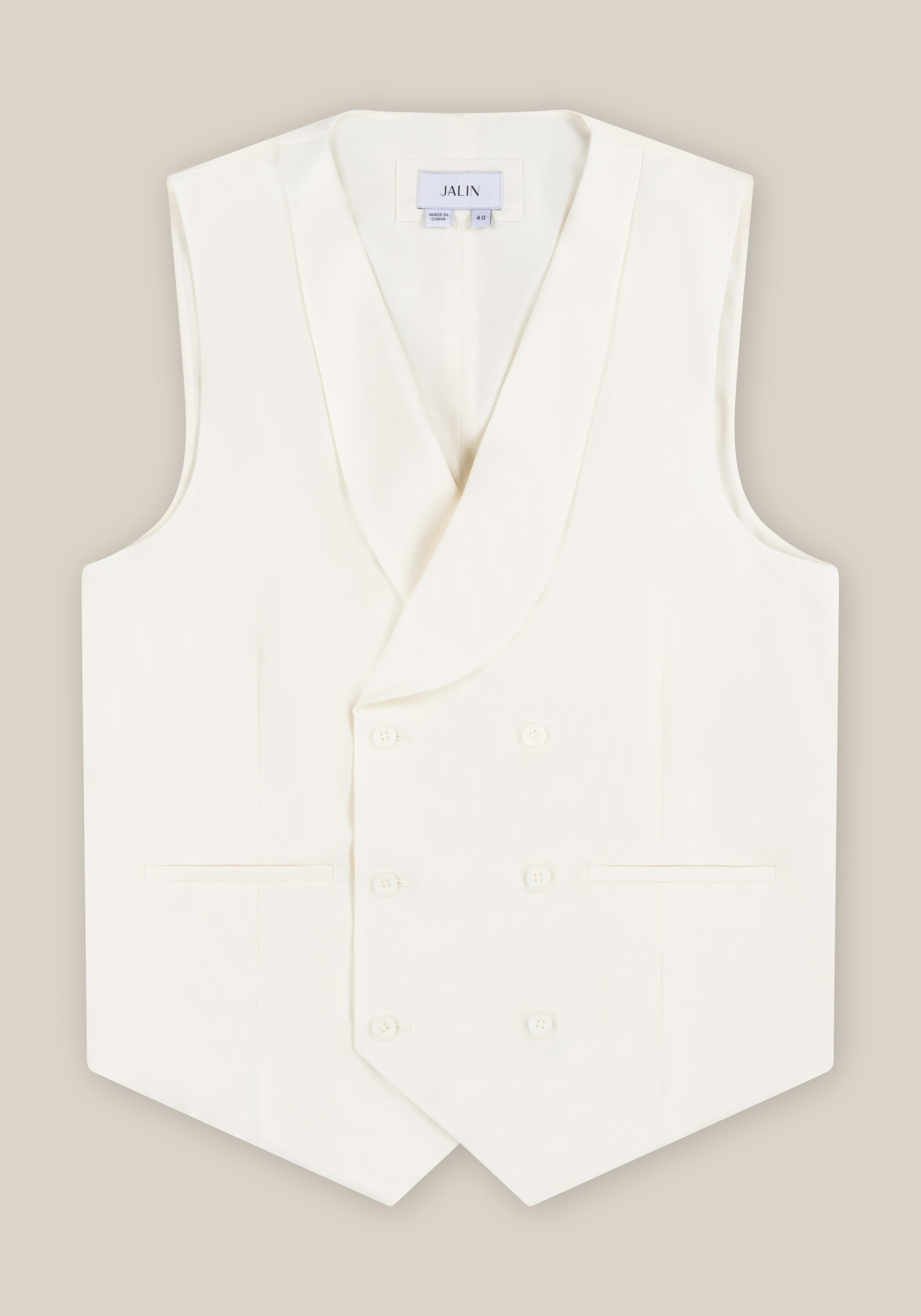 Juniper Waistcoat - Ivory