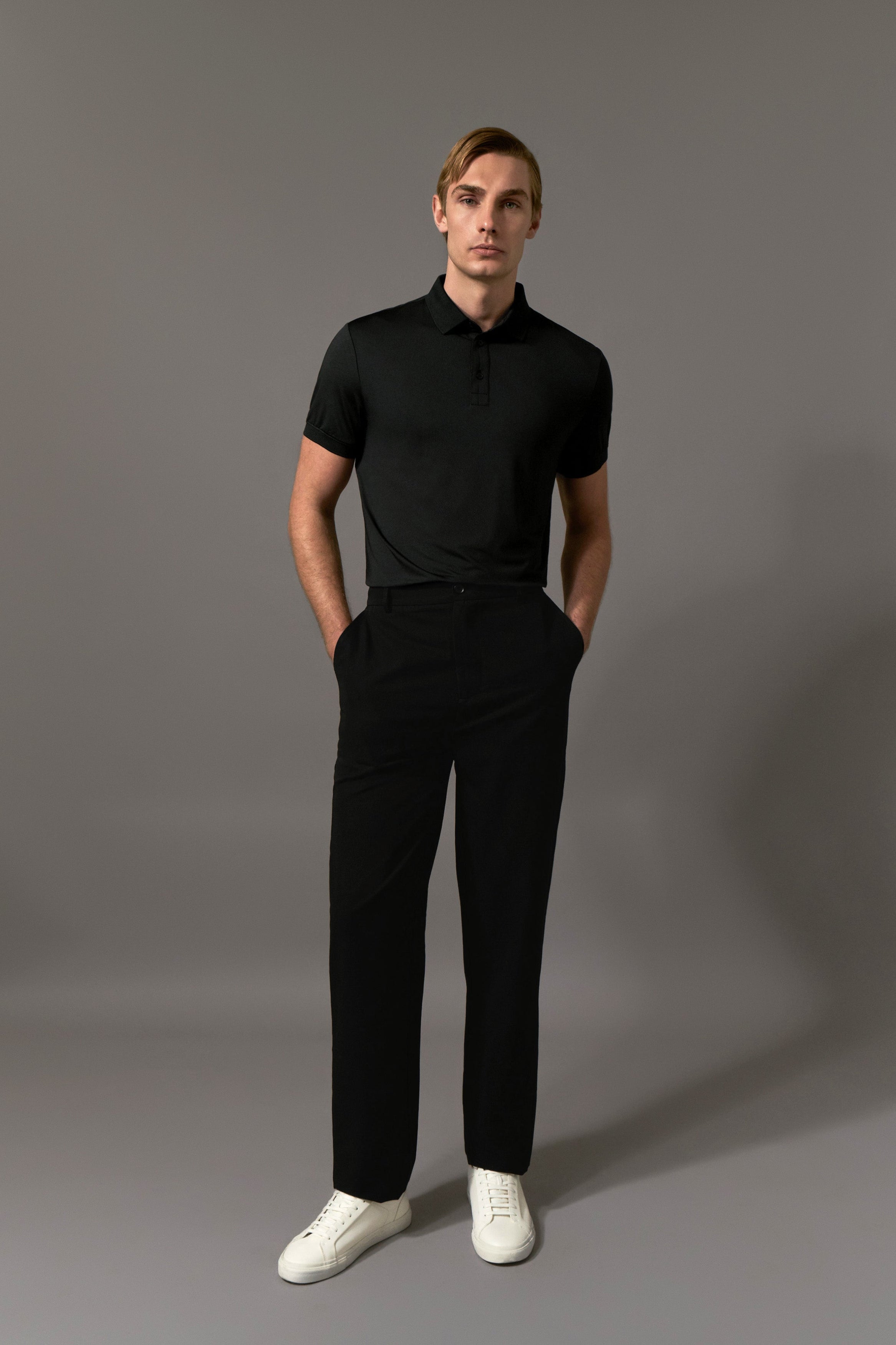 Wattle Relaxed Fit Trouser - Black