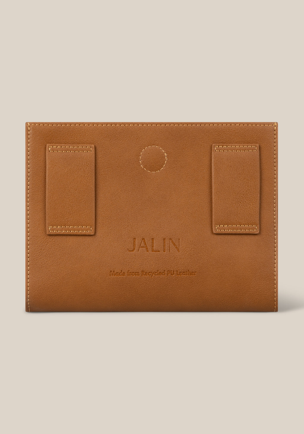 Date Magnetic Closure Pouch - Toffee